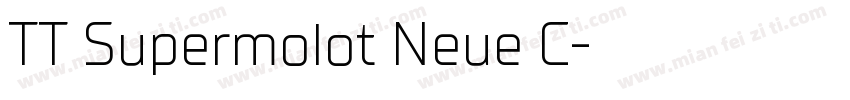 TT Supermolot Neue C字体转换